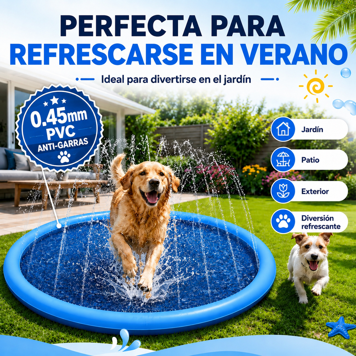 Piscina Inflable para Mascotas